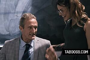 Vanessa Vega Bent Over for Former Teacher Doggy Fuck