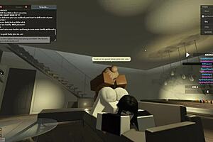 Roblox porn featuring whore blowjobs and doggystyle action