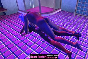 Dragged From The Shower And Taken On The Bathroom Floor!