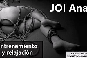 Jerk off to this anal JOI in Spanish, relax and train your ass!
