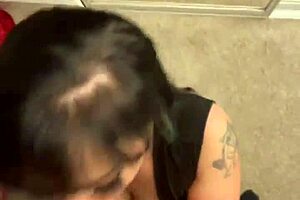 Lilith Receives Face Fucking and Cum on Tongue