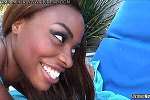 Huge Black Tits On This Ebony Babe