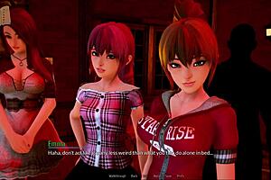 what's happening in harem hotel 388 with all those games