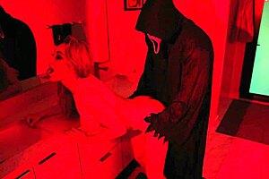 Crystal Rush As Fit Big Tits Barbie Dates Ghostface Teddy Tarantino With Blowjobs And Dirty Talk