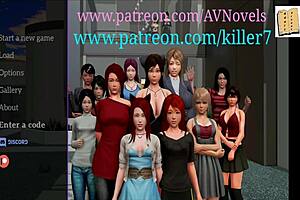 Redhead amateur shows off tits and ass in homemade game