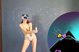 Experience sexy dancing training in vr with small tits