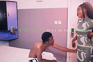 pretty teni gets her pussy smacked down hard.