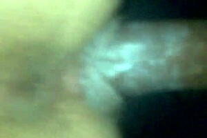 Interracial doggystyle session with bent over action