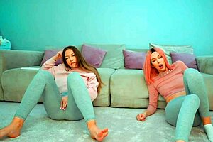 Twins are amazing to watch masturbate on webcam