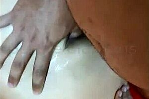 espiando a mi compa�era de la universidad pt3, she licks big tits and rides pussy?