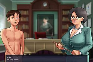 The locker room naughty in the Summertime saga second chapter