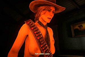 I watch sadie ride john's cock in pov rdr2 scene