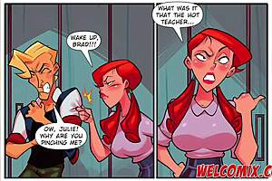 hot teacher crazy about sex pervert toons