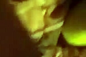 Ebony Couple's Slow Back Stroking In Hotel