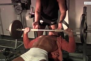 Staxus Bodybuilder Shoots Big Load In Gay Anal Threesome