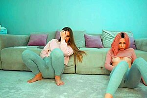 Twins are amazing to watch masturbate on webcam