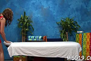 sexy angel gives rough blowjob and fucks chap in pov