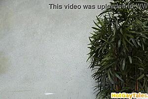 Muscle Gay Pounds Dirty Stud's Asshole in Doggy Style