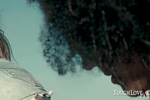 Blonde Kenzie Taylor's Outdoor Car Slut Challenge with Muff Diving and Doggystyle