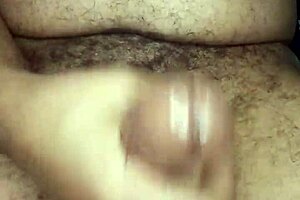 want to see early morning solo cum on cock?