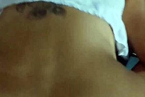 anniejarochita's first anal experience with a big ass latina in hardcore action