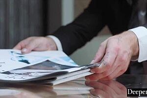 pretty bisexual gets dominated in pov