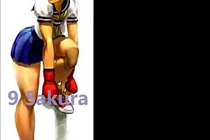 top 10 sexiest street fighter characters in sexy anime hentai fights