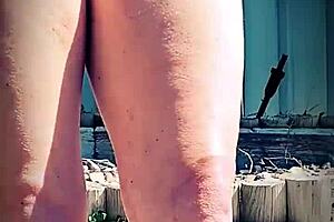 She explores the great outdoors with amateur enthusiasm