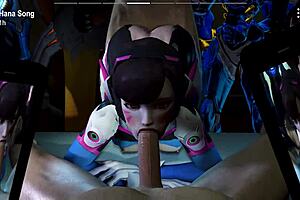 dva and max caulfield - streamer and sleeping beauty overwatch and life is strange parody by niisath