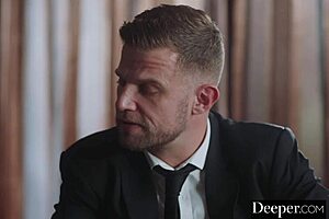 pretty bisexual gets dominated in pov