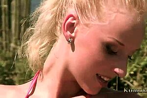 Eva Niev fucked passionately in public