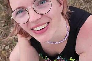 I gave a petite blowjob outdoors in Cyprus, oops!