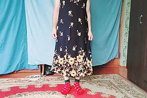 Sıcak Sarışın Gay Twink Milf Elbisesiyle Evde Büyük Kıçlı BBW'yi Fahişe Gibi Sürer