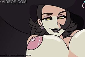 Alcina Dimitrescu explores Resident Evil Village