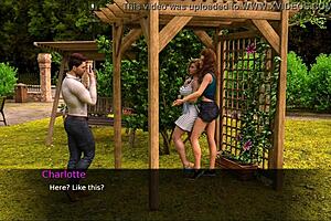 Nursing Pleasure Walk With Two Hot Teens