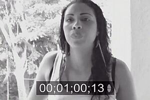 Sexy Dominican Street Girls in Public Action