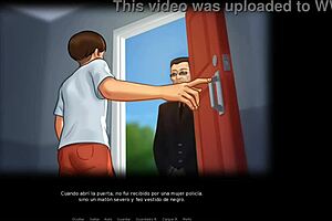 Summertime Saga Cap 2 - Sexy Photo Session With Stepsister