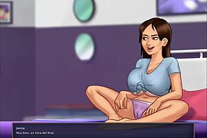 Summertime Saga Cap 2 - Sexy Photo Session With Stepsister