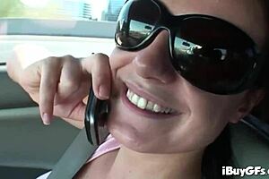 stockinged blowjob slut denice k masturbates with fingering