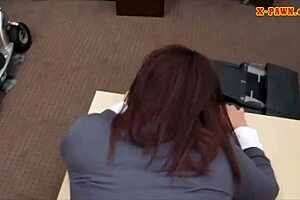 busty milf screwed by pervert pawn dude in hidden cam spying