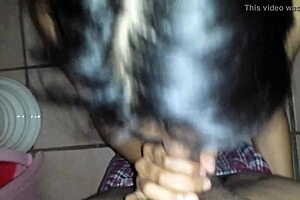 exploring intimate moments with partner