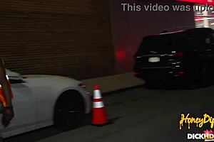 Devin Drills Fixes Ebony Pipes with Passionate Licking and Creampie