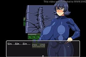 We have hentai game with Todoroki’s tight space suit and huge boobs again