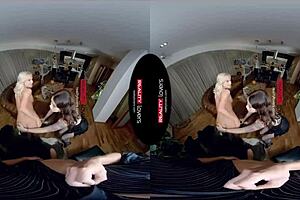 Realitylovers vr features bitchy halloween witches in a threesome