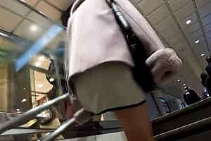 asian babe with big tits, you want a creampie at home?