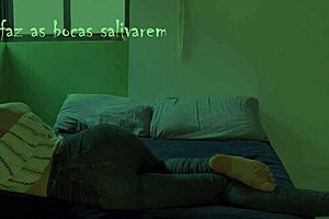 Gemi gostoso bends over for raw amateur anal finish