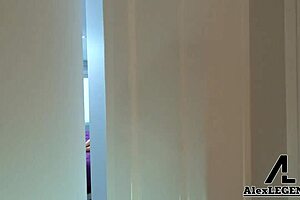 Skylar Snow's Big Tits Gagged While Alex Legend Dicks Her Hard