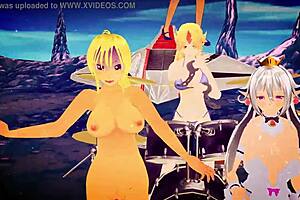 Engel’s sensual dance performance is featured in Mmd R18