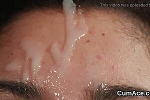 Feisty Idol Swallows Every Drop In Blowbang Cumshot