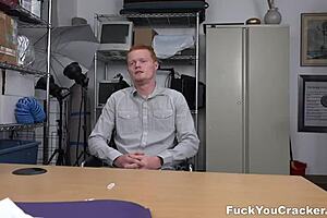 I Snap on This Big Black Dick, Monster Cock in My Mouth, Feeling Excited in Gay Casting Interview